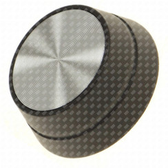 Black control knob