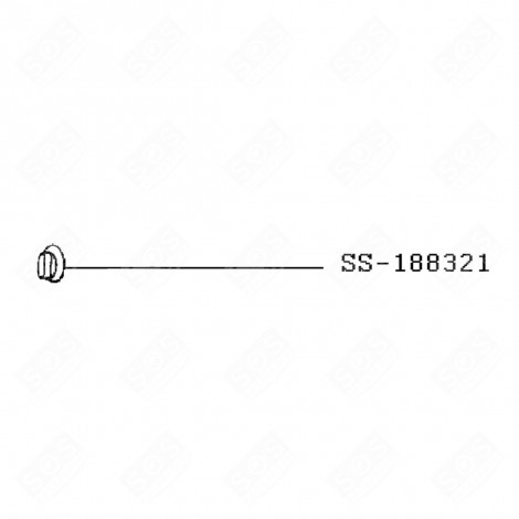 THERMOSTAT BUTTON GAS / ELECTRIC OVENS - SS-188321, SS-1600005682