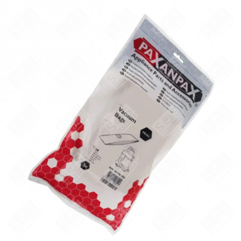 PACK OF 5 PAPER BAGS VACUUM CLEANER  - VB483, 1112540100