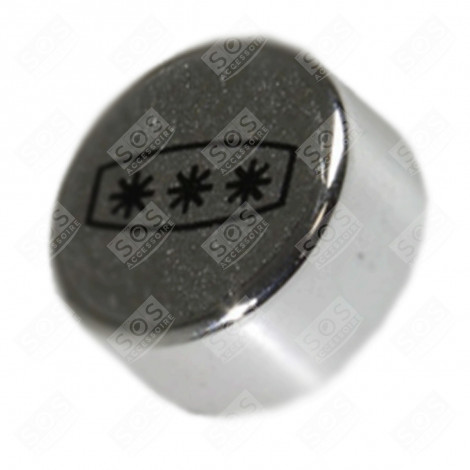 CHROME BUTTON FOOD PROCESSOR - 504310