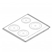 Vitroceramic surface