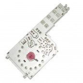 Electronic card, power module with display