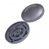 Silver Pearl Wheels Kit (2 Pieces) -Rubber Wheels