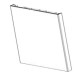 FRONT PANEL DISHWASHER - ACQ76172920, ACQ76172905