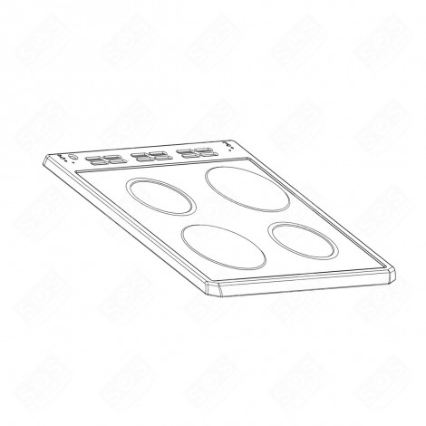 CERAMIC HOB GAS / ELECTRIC OVENS - 4410300420