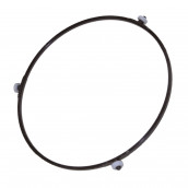 Wheeled turntable support