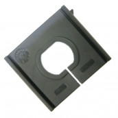 Silicone pump holder