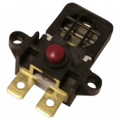 Resettable safety thermostat