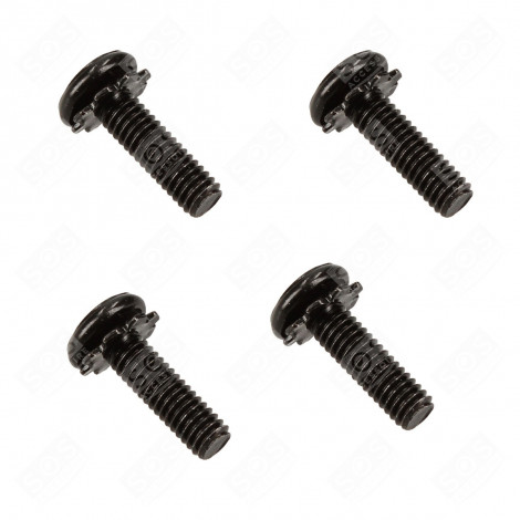 SET OF 4 FOOT SCREWS (4X14MM) TELEVISIONS / TVS - FAB30016124