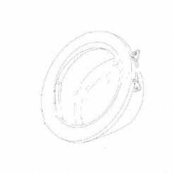 Complete porthole door