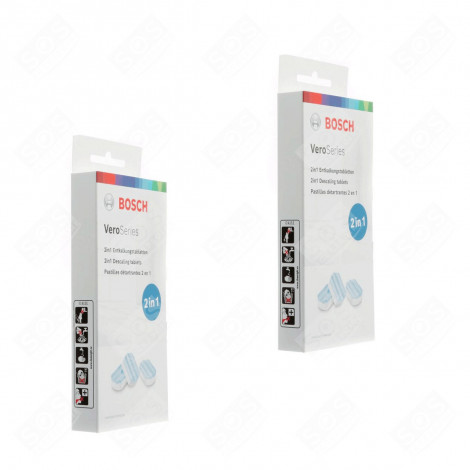 SET OF 2 DESCALING TABLET BOXES COFFEE MAKER, ESPRESSO - 00312093