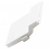 White hinge cover