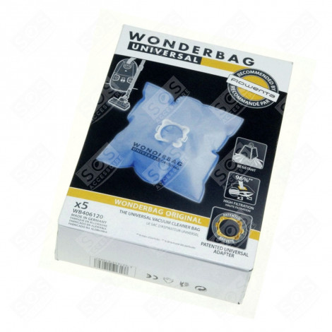 BOÎTE DE 5 SACS + 1 FILTRE VACUUM CLEANER  - 35601497