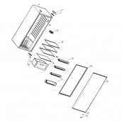 Door gasket (reference no. 18)