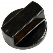 Black control knob