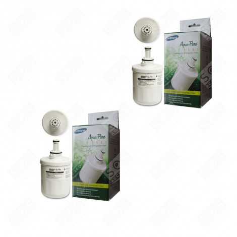 SET OF 2 ORIGINAL WATER FILTER CARTRIDGES REFRIGERATOR, FREEZER - DA29-00003G, DA29-00003F