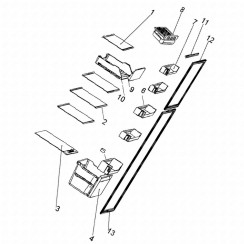 Shelf, rack (reference n°2)
