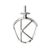 Stainless steel K beater with MAJOR and COOKING CHEF food processor circlip