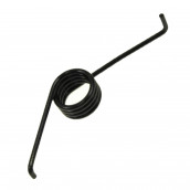 Rotational spring front door