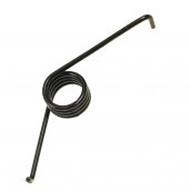 Rotational spring rear door