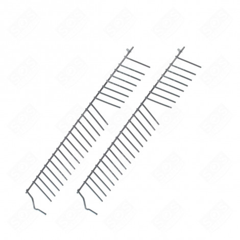 SET OF 2 ORIGINAL FOLDABLE RODS FOR LOWER BASKET DISHWASHER - 00668360