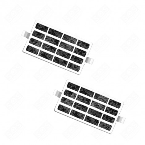 SET OF 2 ANTI-BACTERIAL FILTERS REFRIGERATOR, FREEZER - 481248048172