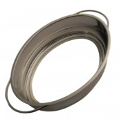 Steam basket with bottom