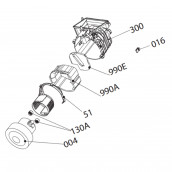 Original motor 230V 460W (reference no. 004)
