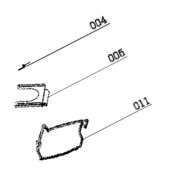 Original dust bag fixing (mark n°005)