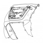 Original rear lid blue