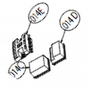 Original display electronic card (reference 014E)