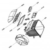 Original brake caliper (reference no. 329B)
