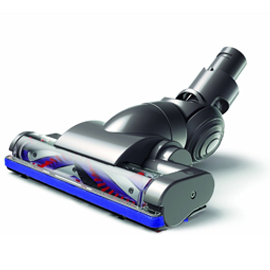 The brush head/floor tool is clogged