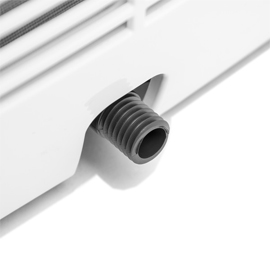 The condensate drain pipe is blocked