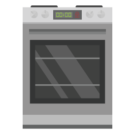 The oven went into safe mode following a pyrolytic cycle