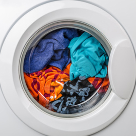 Movements produced by the washing in the machine
