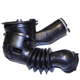 The sump hose is obstructed