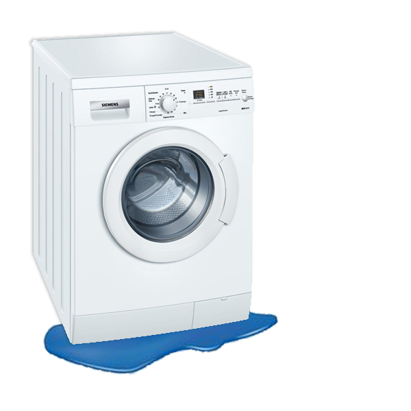 Your washing machine has a leak