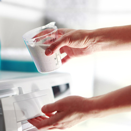 Incorrect dose of detergent