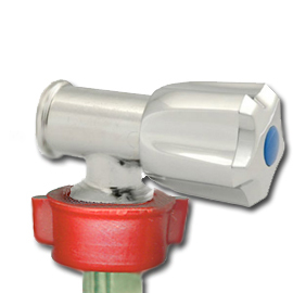 The water supply valve is not fully open