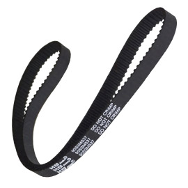 The belt is broken or off its axis