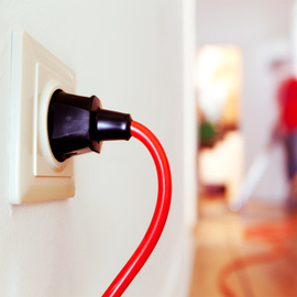 Checking the wall socket