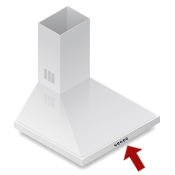 Cooker extractor hood model