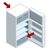 Fridge freezer model