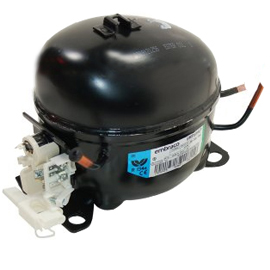 The compressor relay is defective