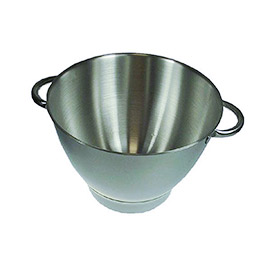 The food processor's bowl is too full or overloaded