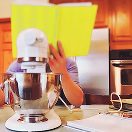 The food processor is not being used properly