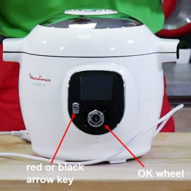 Comment réinitialiser le Cookeo ?