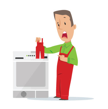 Sos parts washing machin mascot