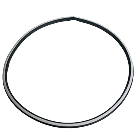 The felt seals are dirty